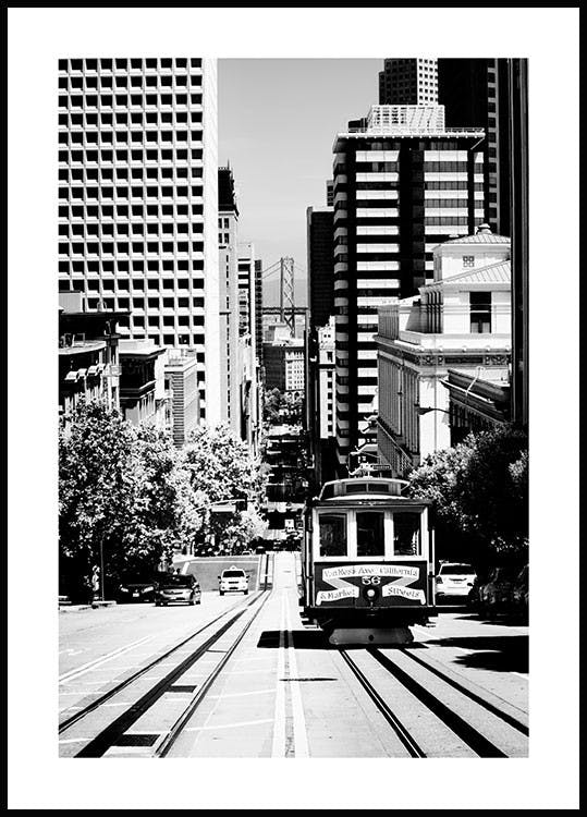 San Francisco Street Poster