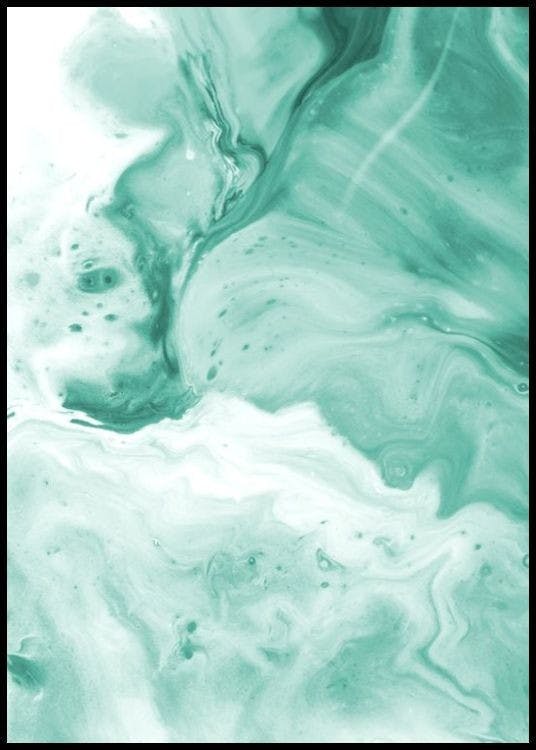 Mint Painting Poster