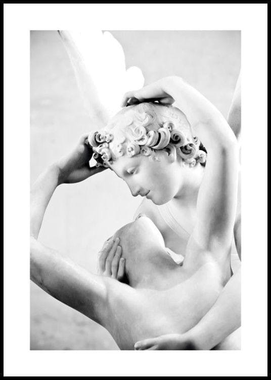 Antique Embrace Poster