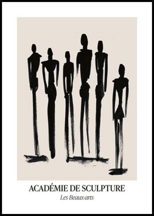 Les Beaux-Arts No2 Poster