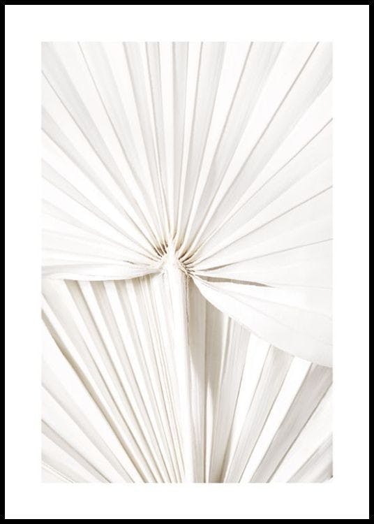 White Leaves Poster