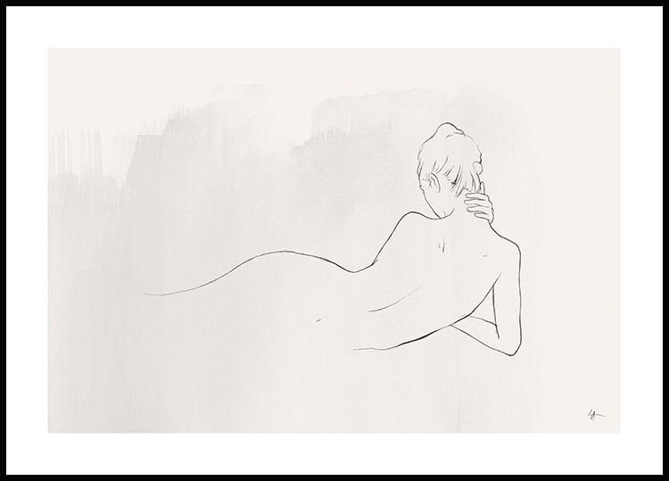 In Bed Poster