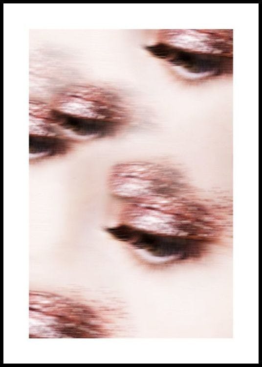 Glitter Eyeshadow No1 Poster