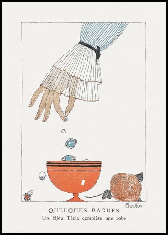 Charles Martin - Quelques Bagues Poster