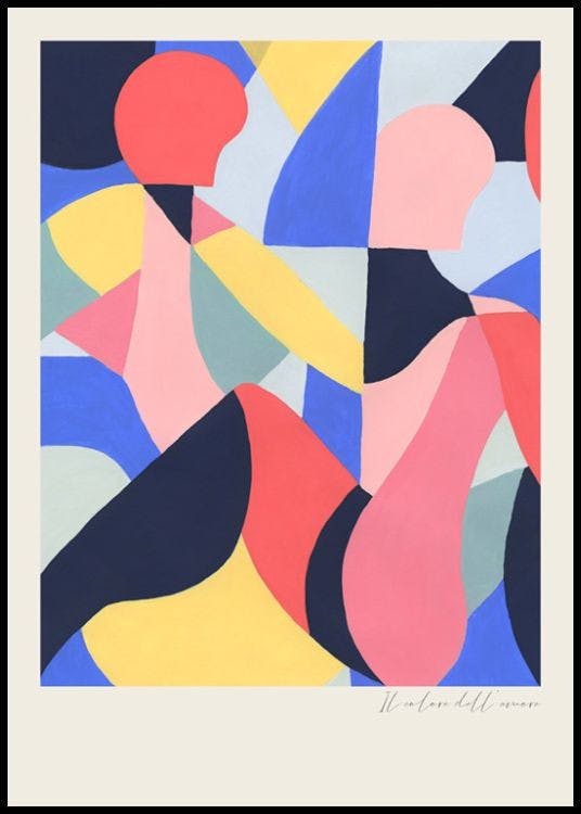The Color of Love Print