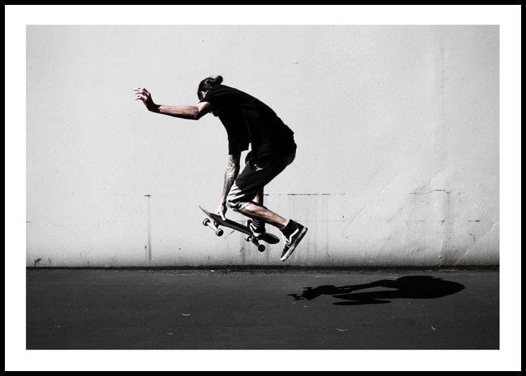 Skating In LA Poster