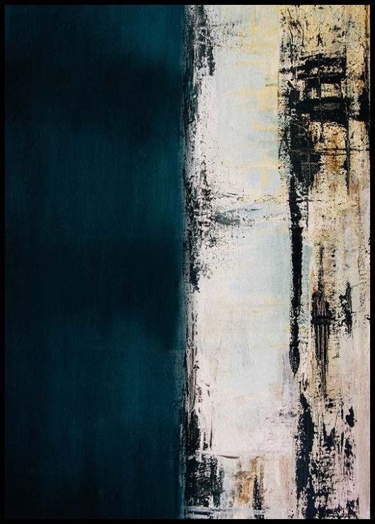 Abstract Oil 4 Poster
