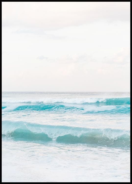 Beach Wave Poster