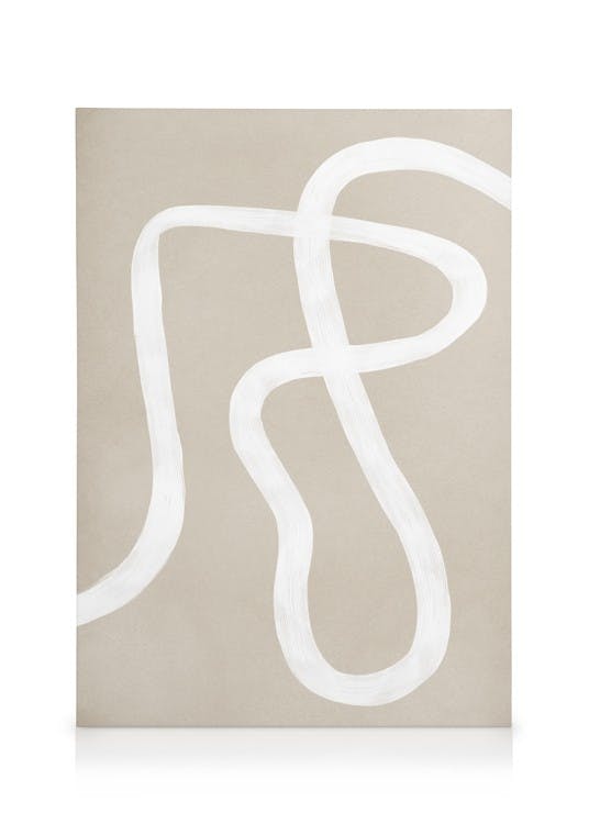 Curves Canvas print
