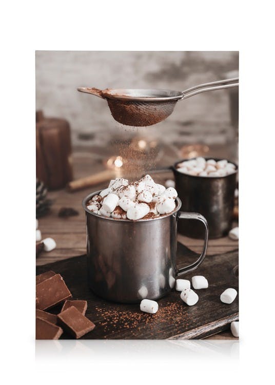 Cup of Chocolate Canvas print