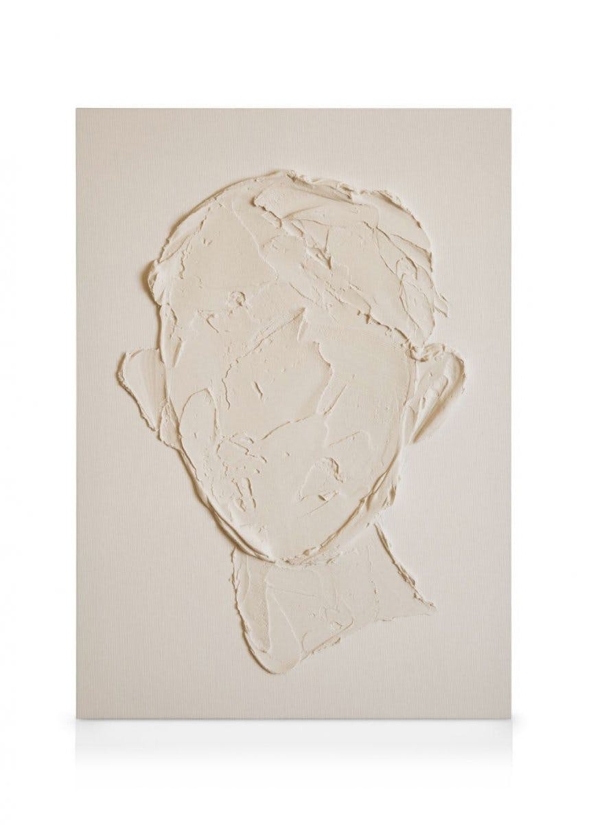 Texture Portrait Canvas print