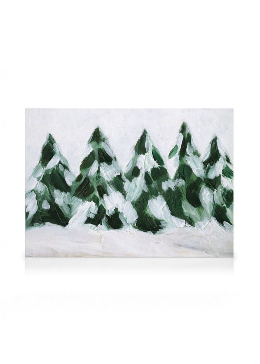 Winter Woods Canvas Print