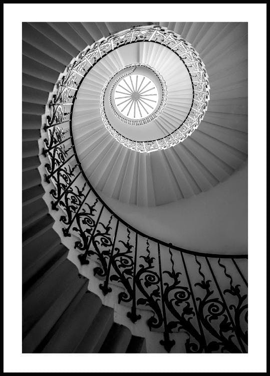 Tulip Stairs Poster