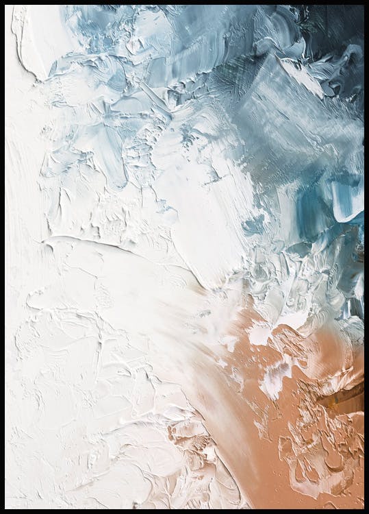 Abstract Oil Poster