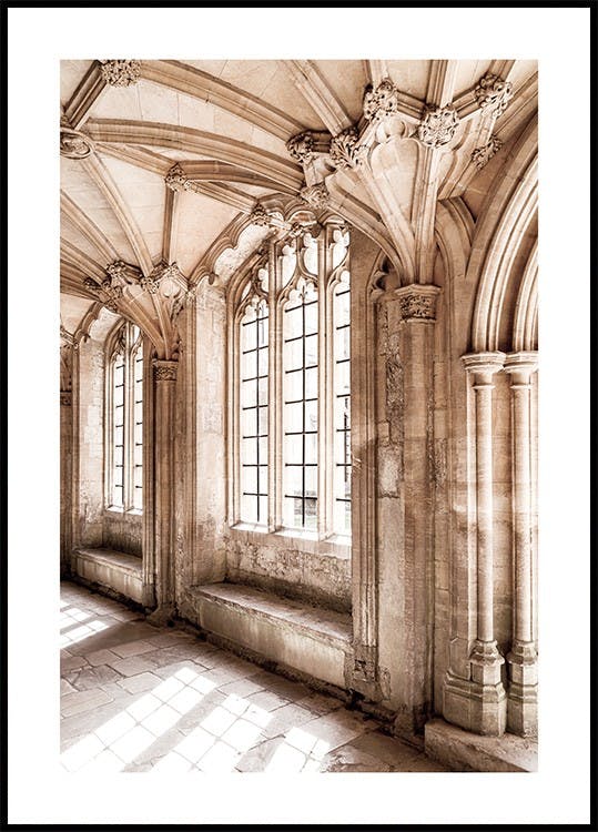 Castle Sunlight Poster