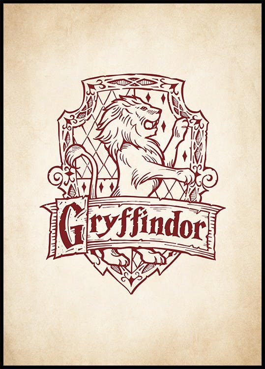 Harry Potter™ - Gryffindor Poster