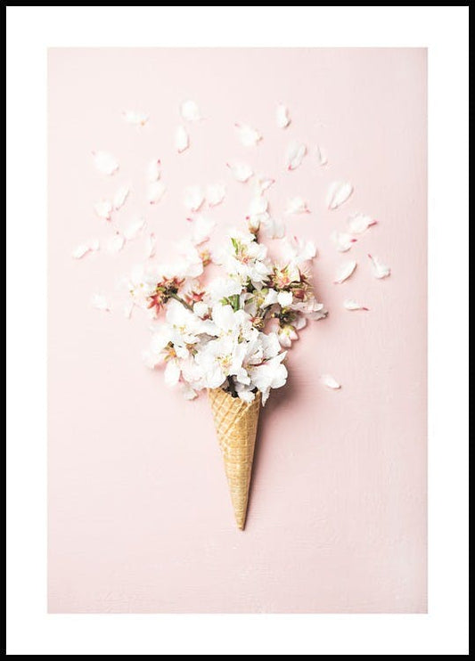 Blossom Waffle Poster