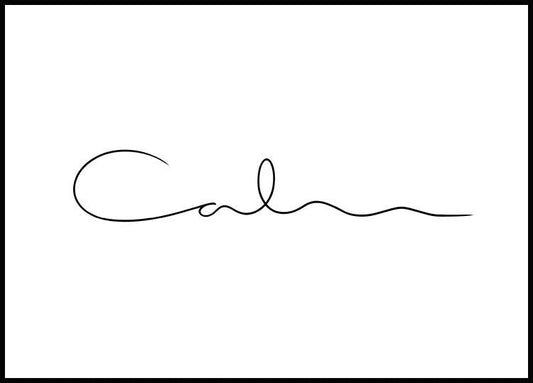 Calm Poster