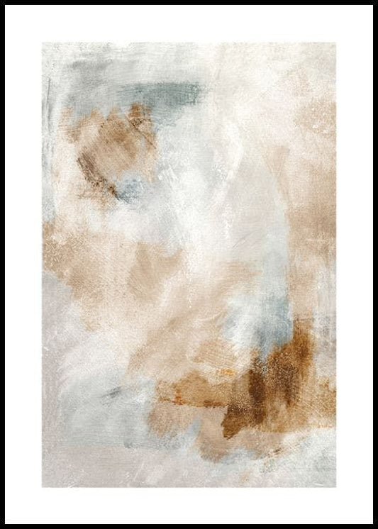 Contemporary Brushes Poster