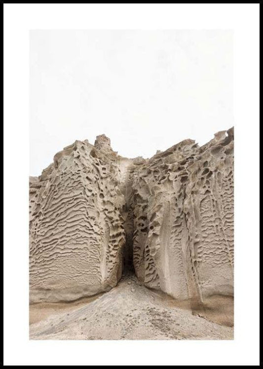 Carved Cliffs Poster