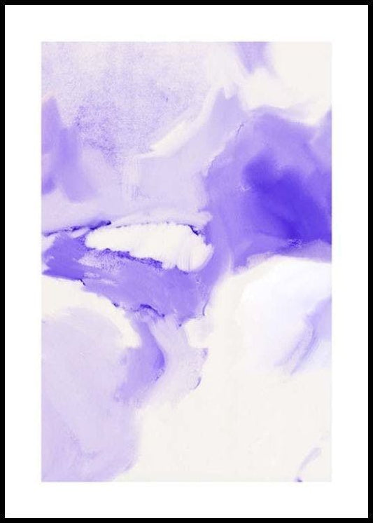 Purple Art Poster