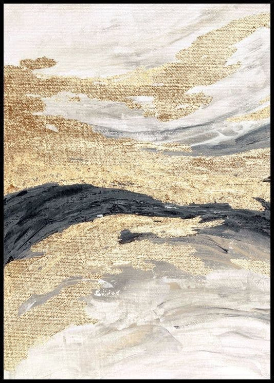 Gold Wave No1 Poster