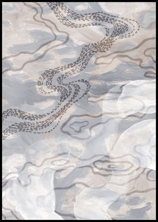 Beige Pattern No2 Poster