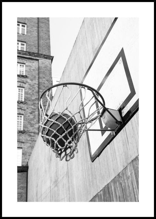 Basketball Score Poster