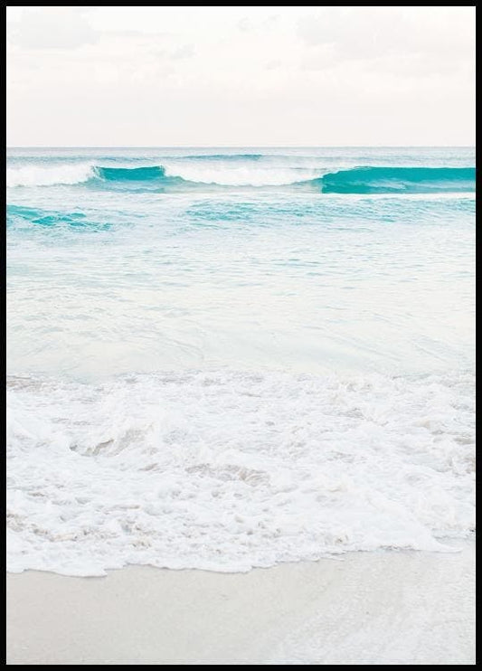 Pastel Beach Poster