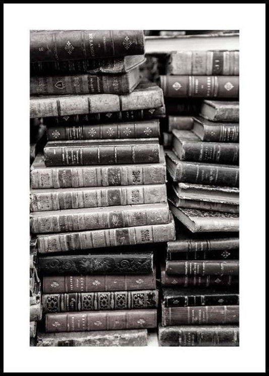 Old Books Print by Magdalena Martin