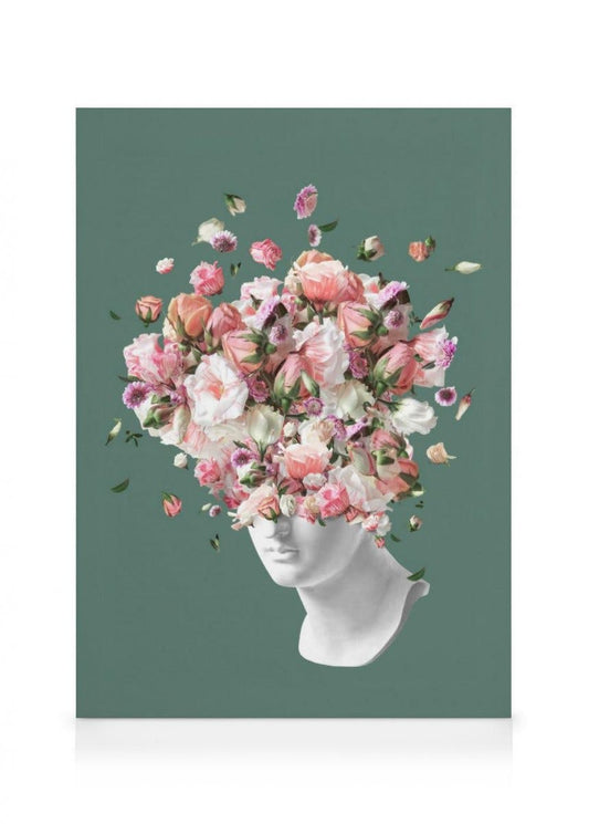 Flower Statue No2 Canvas