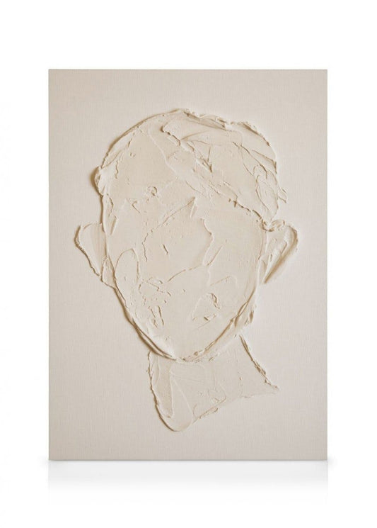 Texture Portrait Canvas print