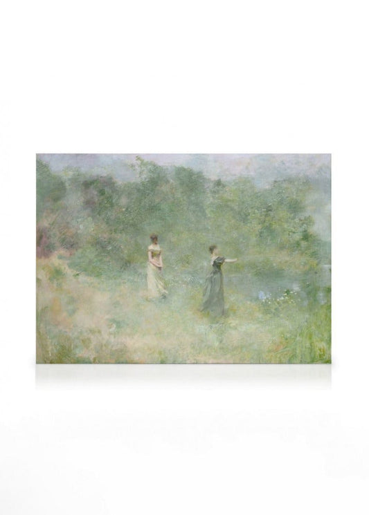 Thomas Wilmer Dewing - Summer Canvas print