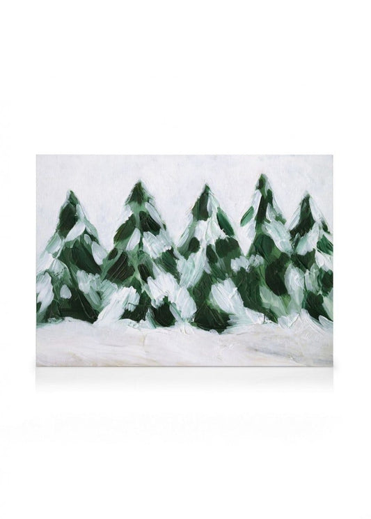Winter Woods Canvas Print