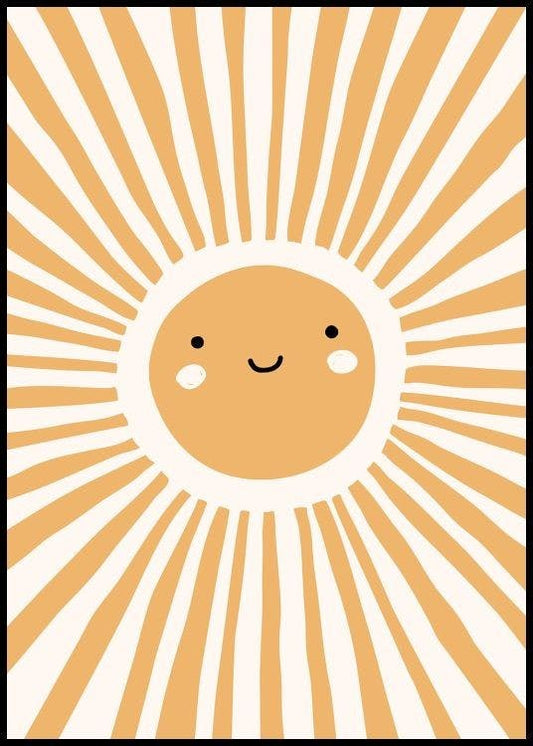 Smiling Sun Poster