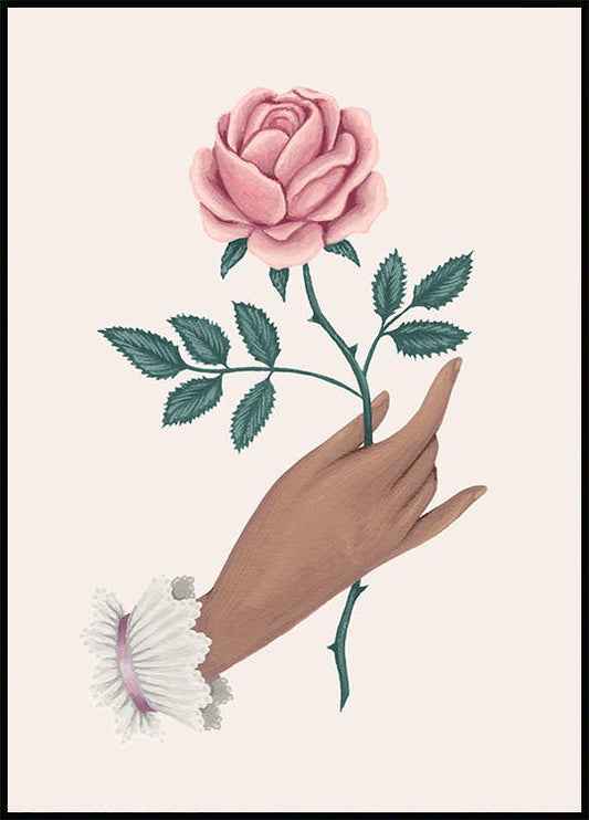 Gift of a Rose Poster