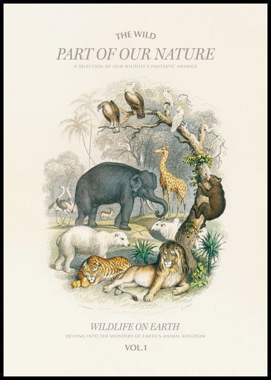 Wildlife on Earth Poster