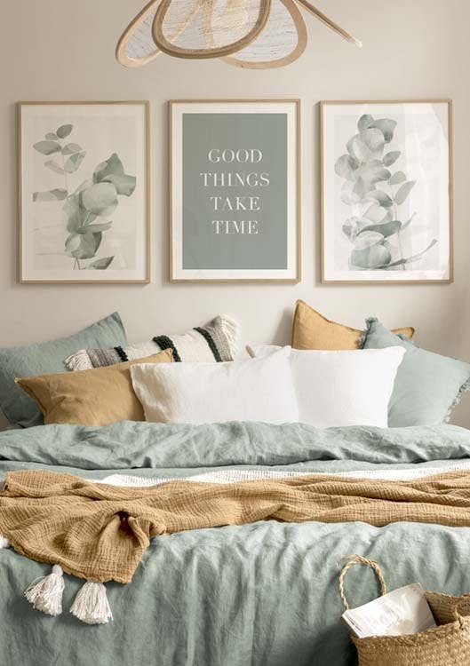 Soft Green Poster pack