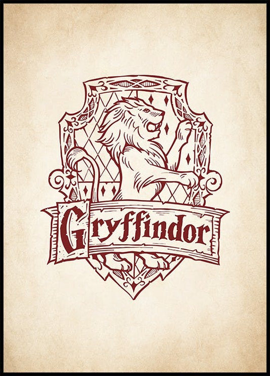 Harry Potter™ - Gryffindor Poster